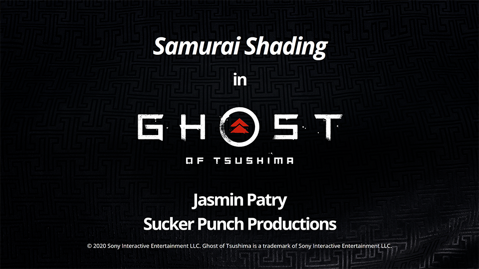 "Samurai Shading in Ghost of Tsushima" by Jasmin Patry